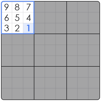 wood block 99 - sudoku puzzle